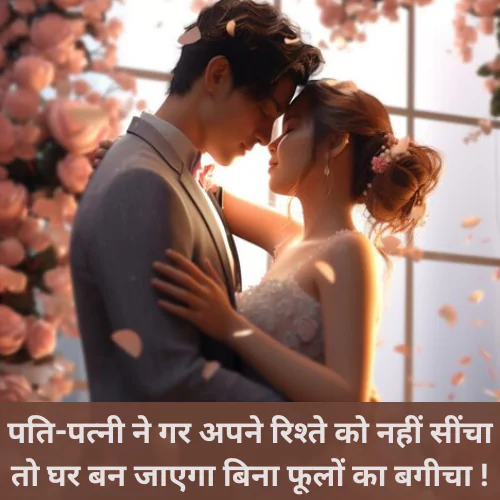 Husband Wife Love Quotes in Hindi