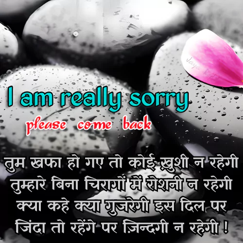 Sorry Shayari in Hindi