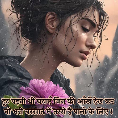 Barish Sad Shayari