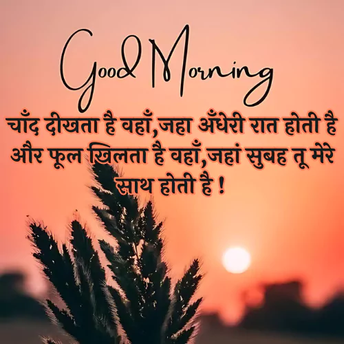 Good Morning Shayari for Gf